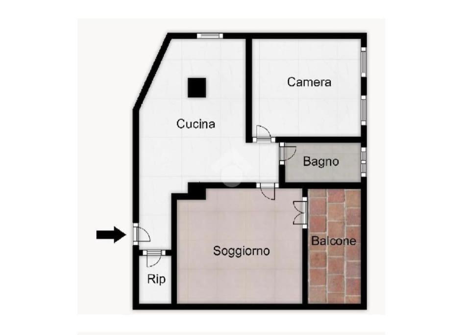 شقة Chez Elisa Zona Sobborghi Monza Brianza , Italia المظهر الخارجي الصورة